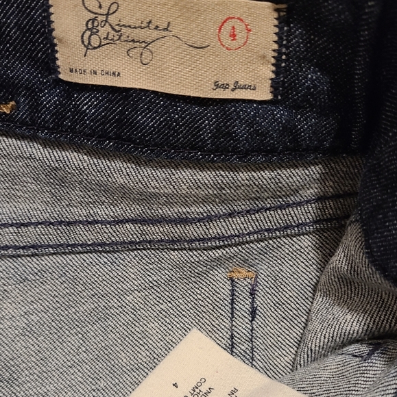 Gap Jeans Wide Leg Size 4 - Picture 3 of 6